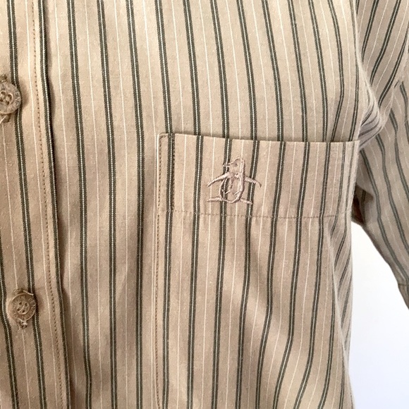 True Vintage PENGUIN men’s Shirt SIZE S - Picture 2 of 5